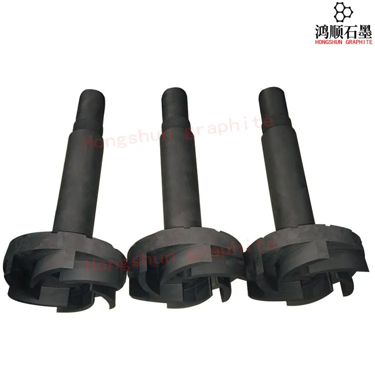 Rotor de grafit pentru agitare lichidă